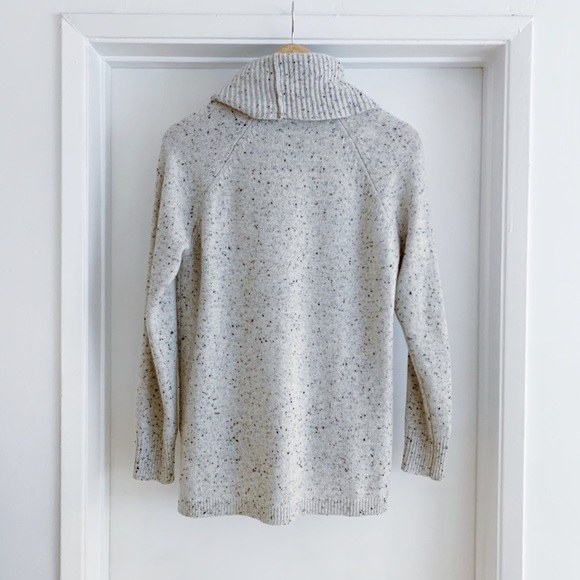 Madewell Cashmere Convertible Turtleneck Sweater - Picture 7 of 9